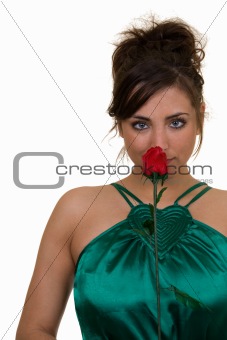 Smelling the rose