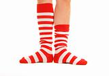 funny striped socks