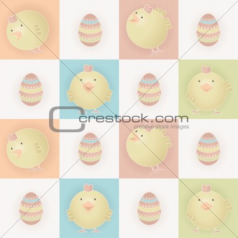Easter baby chicks