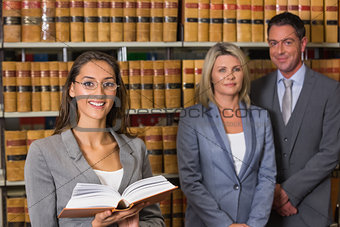 Lawyers in the law library