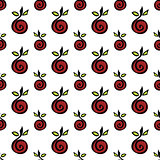 seamless pattern with apple