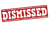 Dismissed stamp