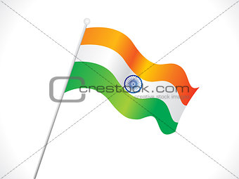 abstract indian flag background