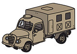 Oold military truck