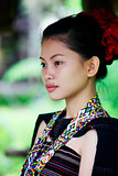 Girl in traditional clothing 