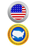 button as a symbol of America