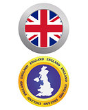 button as a symbol of England