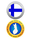 button as the character Finland