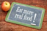 Eat more real food