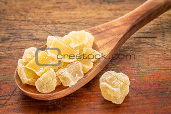 crystalised ginger spicy snack