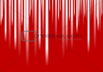 White stripes on red background