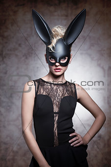Black, sexy rabbit