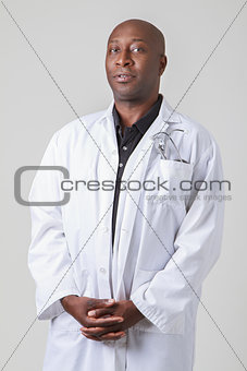 Middle age doctor