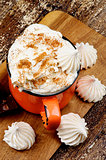 Hot Chocolate with Meringues