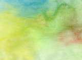 Abstract watercolor light painted background