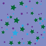 Simple abstract background with stars