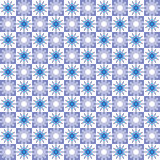 Winter abstract geometric seamless pattern