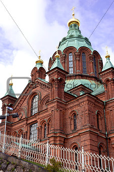 Uspesky Cathedral in Helsinki