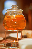 teapot of herbal tea