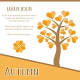 Autumn season card