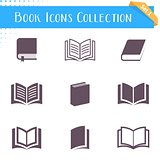 Book icons collection 