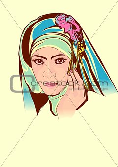 hijab n helmet