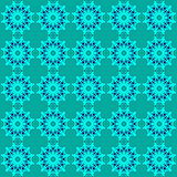 Green abstract geometric seamless pattern