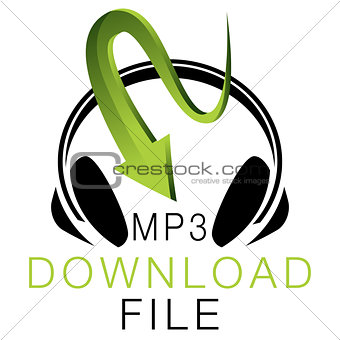 MP3 Music Download Icon
