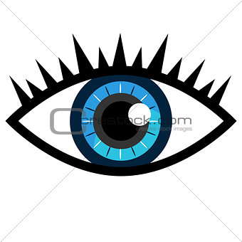 Blue Eye Icon