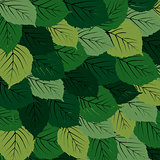 Green leaves carpet 