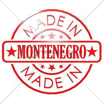Made in Montenegro red seal