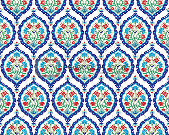 background with seamless pattern two version