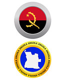 button as a symbol  ANGOLA