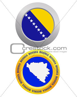 button as a symbol  Bosnia