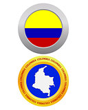 button as a symbol COLOMBIA
