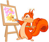Squirrel artist