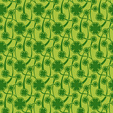 St. Patrick day seamless pattern