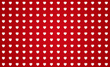 Valentine's day background pattern illustration