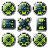 Wireless communication button