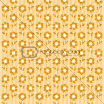 orange flower wallpaper