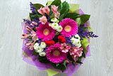 bouquet of flowers with gerbera