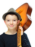Boy with a guitar