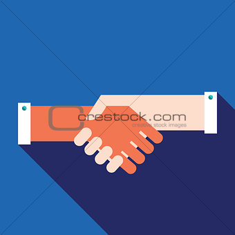 Handshake Partnership Successful business concept 