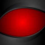 Red and black wavy background