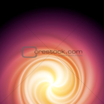 Colorful smooth blurred waves. Swirl background