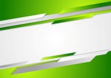 Abstract green corporate background