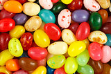 Assorted multicolored jelly beans