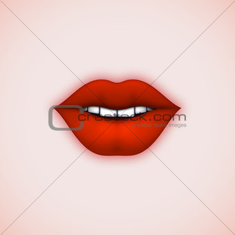 lips vector background.