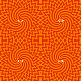 hypnotic retro seamless pattern