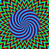 hypnotic bright poster